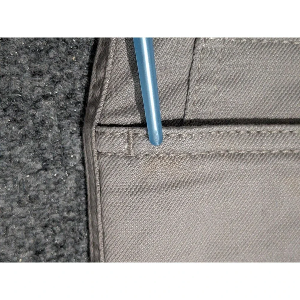 Brioni Stelvio Pants Mens 34 (31x33) Straight Leg Gray